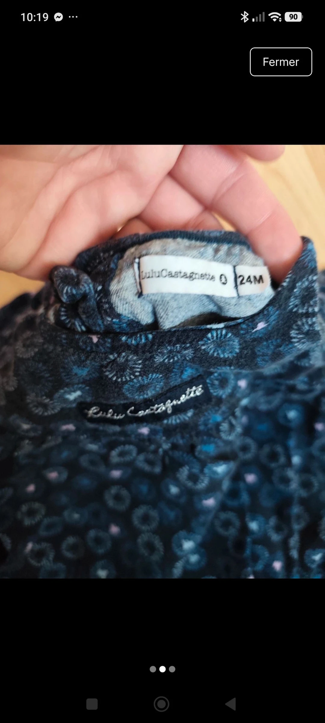Vestido Lulu castagnette 24 meses – photo 2